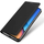 Këllëf telefoni DUX DUCIS Skin Pro për Xiaomi Redmi 12, me kapak që rri në këmbë, me xhep karte, i zi