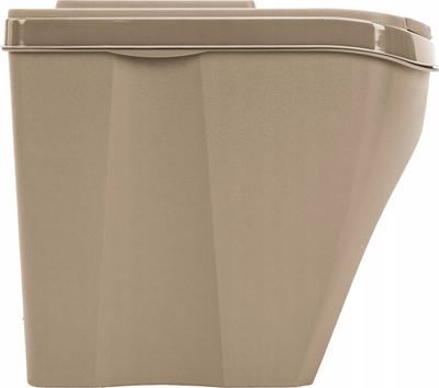 Set kosash riciklimi SORTIBOX ECO WOOD Naturo, 4x25L, plastike me dru, bezhë