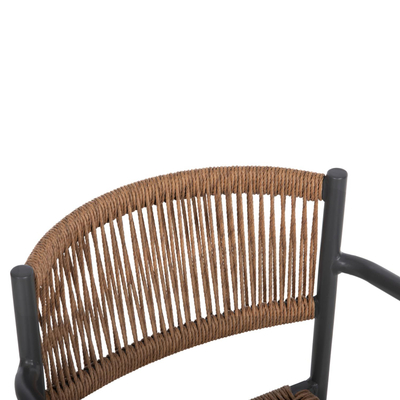 Karrige Ster prej alumini 55,5x53x78Hcm (HM5786.12), bezhë