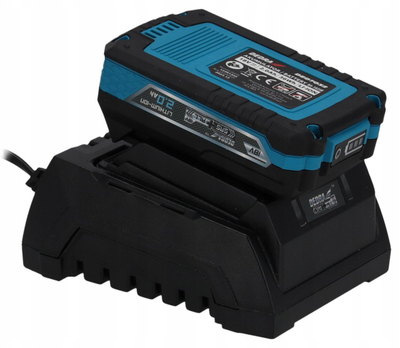 Sharrë zinxhir Dedra MINI Cordless Chainsaw 4", 18V, bateri 2.0Ah, e kuqe