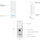Sistem i kontrollit për dyer Ubiquiti Networks UniFi Access Ultra, i bardhë