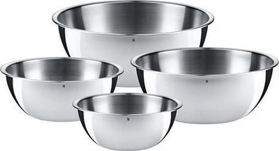 Set tasa kuzhine WMF Gourmet, 4 copë, çelik inox, argjendtë