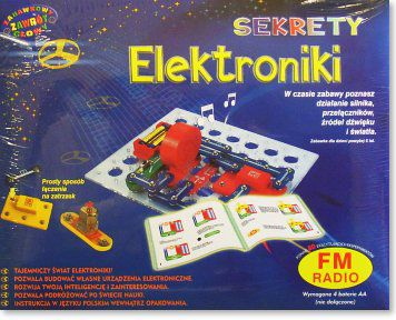 Set edukativ elektronik Dromader Secrets of Electronics FM Radio 85956