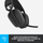 Set kufje wireless dhe webkamera Logitech Zone Vibe 100 + C270, Bluetooth, HD 720p, gri