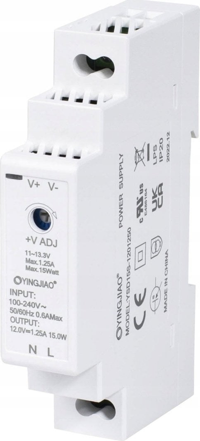 Напојување YingJiao YSD15S-1201250, 15W