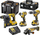 Set veglash pa kabëll DeWALT DCK422P3T QW, 18V, me bateri, verdhë