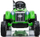 Traktor elektrik për kalamaj Lean Toys CH9959, 12V, me rimorkio, jeshil