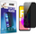 Xham mbrojtës privatësie Grizz SecretGlass për Samsung Galaxy F04, për gjithë ekranin, shumë i kthjellët, i zi