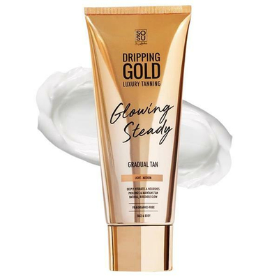Krem SOSU by Suzanne Jackson Light/Medium Dripping Gold Glowing Steady (Gradual Tan), 200 ml