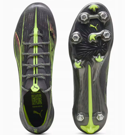 Çizme futbolli Puma Ultra 5 Ultimate MxSG M 108343-03, për fusha të buta, për të rritur, shumëngjyrëshe