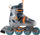 Patina inline Nils Extreme NJ1828, me krah 39-42, ABEC 7, gri me portokalli