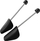 Mbajtëse këpucësh fleksibël Flexible Shoe Trees, nr. 39-47, plastike, të zeza