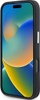 Kapak telefoni Mercedes Silicone Blue Stripe për iPhone 16 Pro Max 6.9", MagSafe, i zi