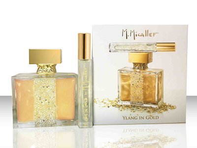 Set parfum M. Micallef Ylang In Gold, 100 + 10 ml