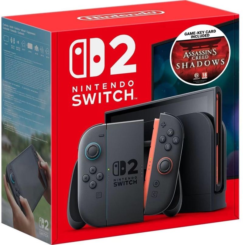 Pako konzolë Nintendo Switch 2 me lojë Assassin Creed Shadows