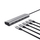 Qendër USB-C Halyx, 5 porte, 100W PD, e argjendtë