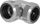 Përshtatës ftohjeje Barrow Multi-Link 90°, 14mm në 14mm, argjendtë