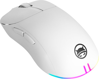 Maus gaming GAMIAC PA50, USB, me sensor optik PixArt, i bardhë