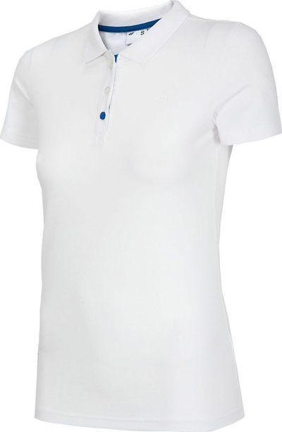 Maicë me jaka për femra 4f NOSH4-TSD008 10S, XXL, e bardhë 