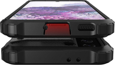 Mbulesë mbrojtëse Armor Case për Samsung Galaxy S22, që s’e ha sharra nga goditjet, e zezë