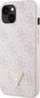 Mbulesë telefoni Guess GUHCP14XP4TDSCPP për iPhone 14 Pro Max, 6.7", Crossbody 4G Metal Logo, rozë