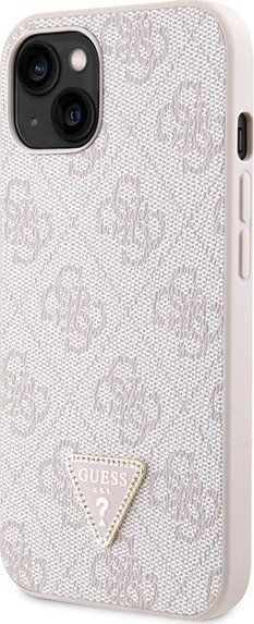 Mbulesë telefoni Guess GUHCP14XP4TDSCPP për iPhone 14 Pro Max, 6.7", Crossbody 4G Metal Logo, rozë