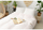 Set shtrati MULTITEX Cotton Muslin TM0277_01, 140x200 cm, 70x90 cm, e bardhë