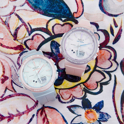 Orë dore Casio Baby - G Step Tracker BGS 100SC-4A