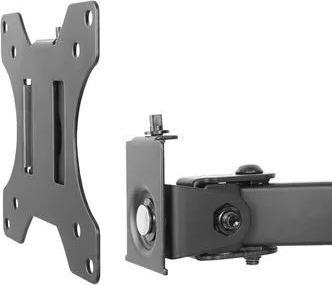 Mbajtëse tavoline për monitorë Neomounts FPMA-D550D4BLACK, për 4 monitorë 13"-27", e zezë