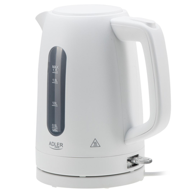 Ibrik elektrik Adler AD 1379w, 1.7L, plastikë, i bardhë
