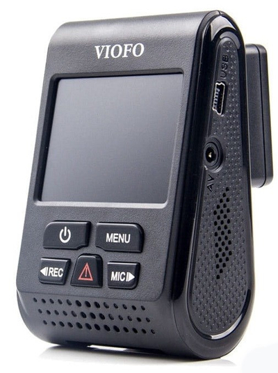 Regjistrues video VIOFO A119 V3, 2K Ultra HD, 5.08cm, 128GB, i zi