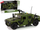 Makina lodër ushtarake Leantoys Military Vehicle, me fërkim, kamuflazh e errët