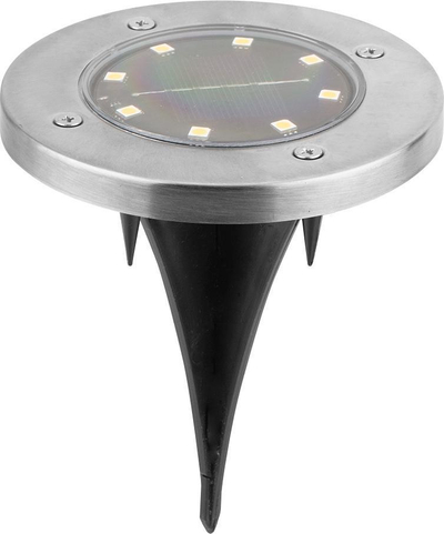 Llambë oborri me diell Neo LED, 50 lm, inox