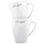 Set filxhana Lamart LT9015, 2 copë, 350ml, të bardhë