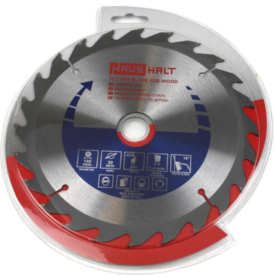 Кружно сечило Haushalt за дрво, 190mm, 30mm, сребрено