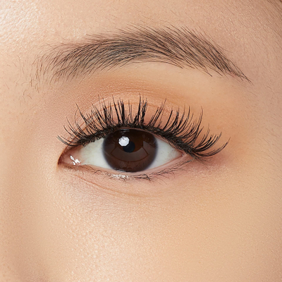 Вештачки трепки KISS The New Natural Trio Lashes 02, 24 праменчиња, природни