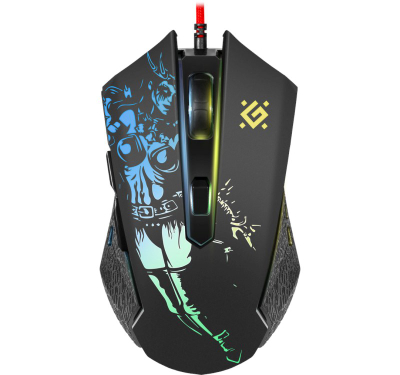 Maus lojërash Defender Sin'Sister GM-933, i zi