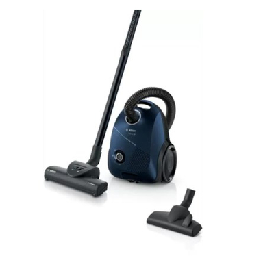 Fshesë me korent Bosch Serie 2 BGBS2BU1T, me qese, turbo furçë, blu