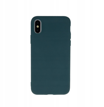 Kapak matt TPU për telefon Motorola Moto G86, i butë, që s’gërvishtet kollaj, jeshile pylli