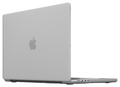 Заштитна обвивка Next One SafeGuard за MacBook Pro 14\", поликарбонат, проѕирна сива