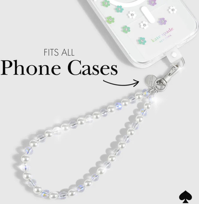 Vath telefoni Kate Spade New York Rock Candy, universal, me rruza, e bardhë transparente