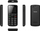 Panasonic KX-TU110 мобилен телефон со големи копчиња, црн, 1.77" дисплеј