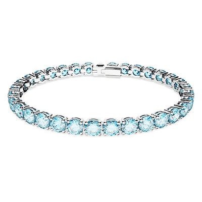 Byzylyk për femra Swarovski, Argjendtë/Kaltër
