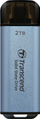 SSD i jashtëm Transcend ESD300C, 2TB, USB Type C, blu