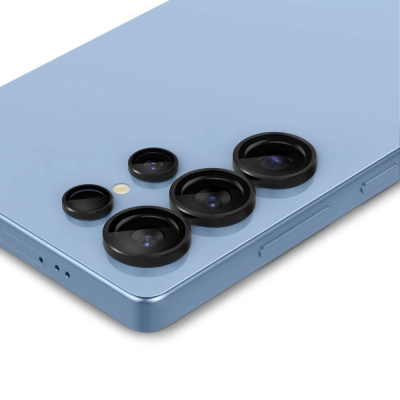 Mbrojtëse kamere Spigen Glas TR EZ Fit Optik Pro HD, 2 copë, për Samsung Galaxy S25 Ultra, e zezë