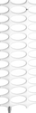Radiator banjoje Kermi Ideos V QN383, 1133x508mm, dekorativ, i bardhë
