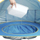Çadër plazhi për bebe Beach Tent with Pool 21204, pop up, me mini pishinë, blu