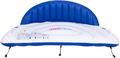 Dyshek pishine SUN CLUB 33157, 207x105x71cm, PVC i qëndrueshëm, me mbajtëse pijesh