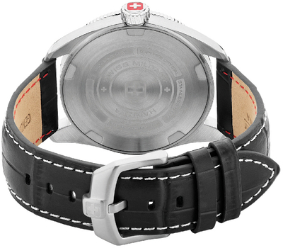 Orë dore për meshkuj Swiss Military Hanowa Hawk Eye SMWGB00000504, e zezë