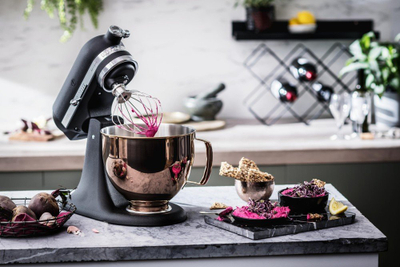 Robot kuzhine KitchenAid Artisan 5KSM185PSEBK, 4.83L, 300W, i zi